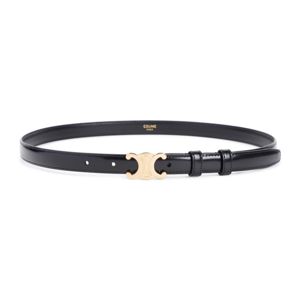Celine Triomphe Leather Belt Women